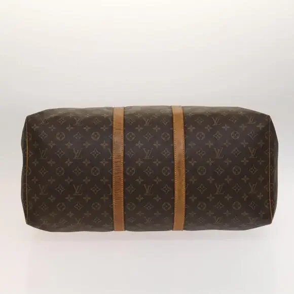 LOUIS VUITTON Monogram Keepall 55 Boston Bag M41424
